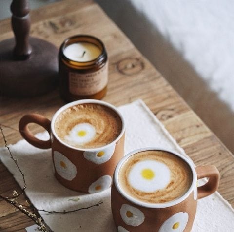 Ei handgemalte Kaffeetasse | Brehn
