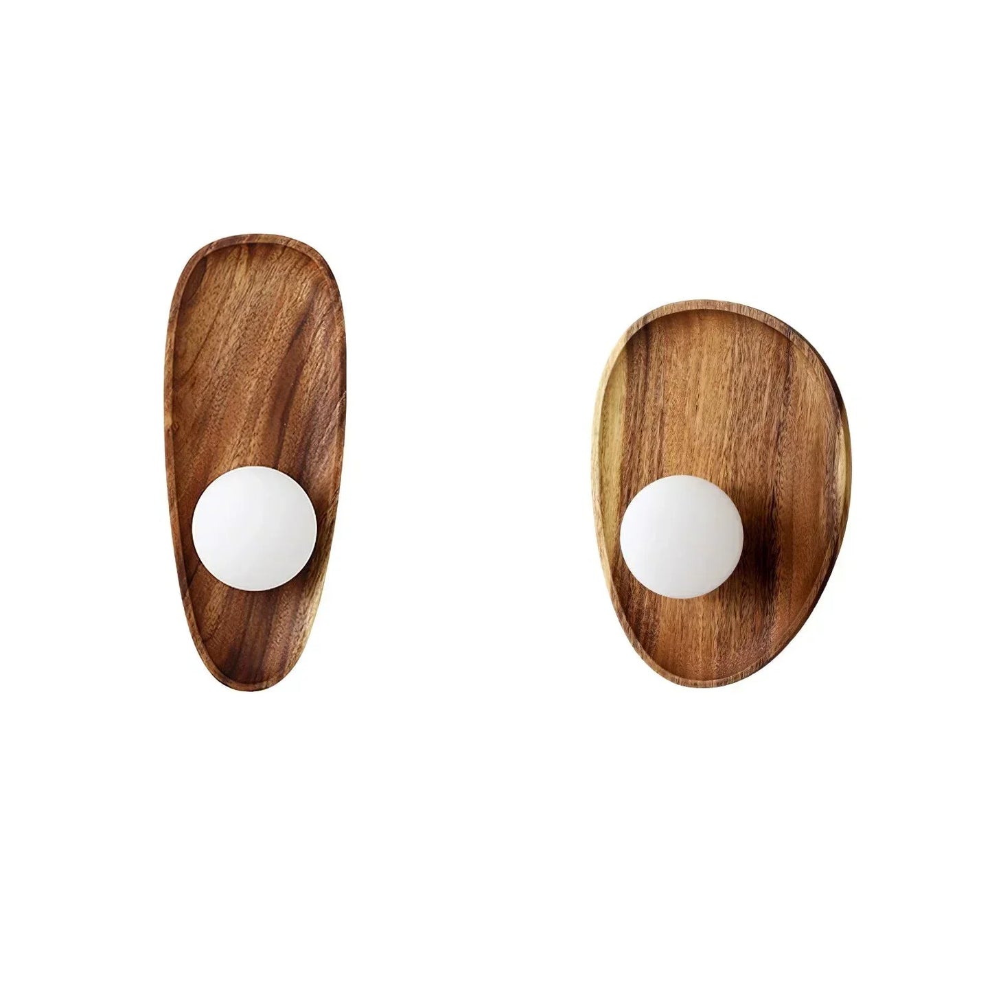 Brehn | Holz Wandlampe, natürliches Licht