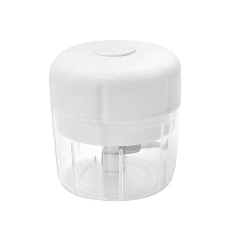 Wiederaufladbarer Minizerkleinerer (USB) 100 oder 250 ml. - 250 ml. weiss | Brehn
