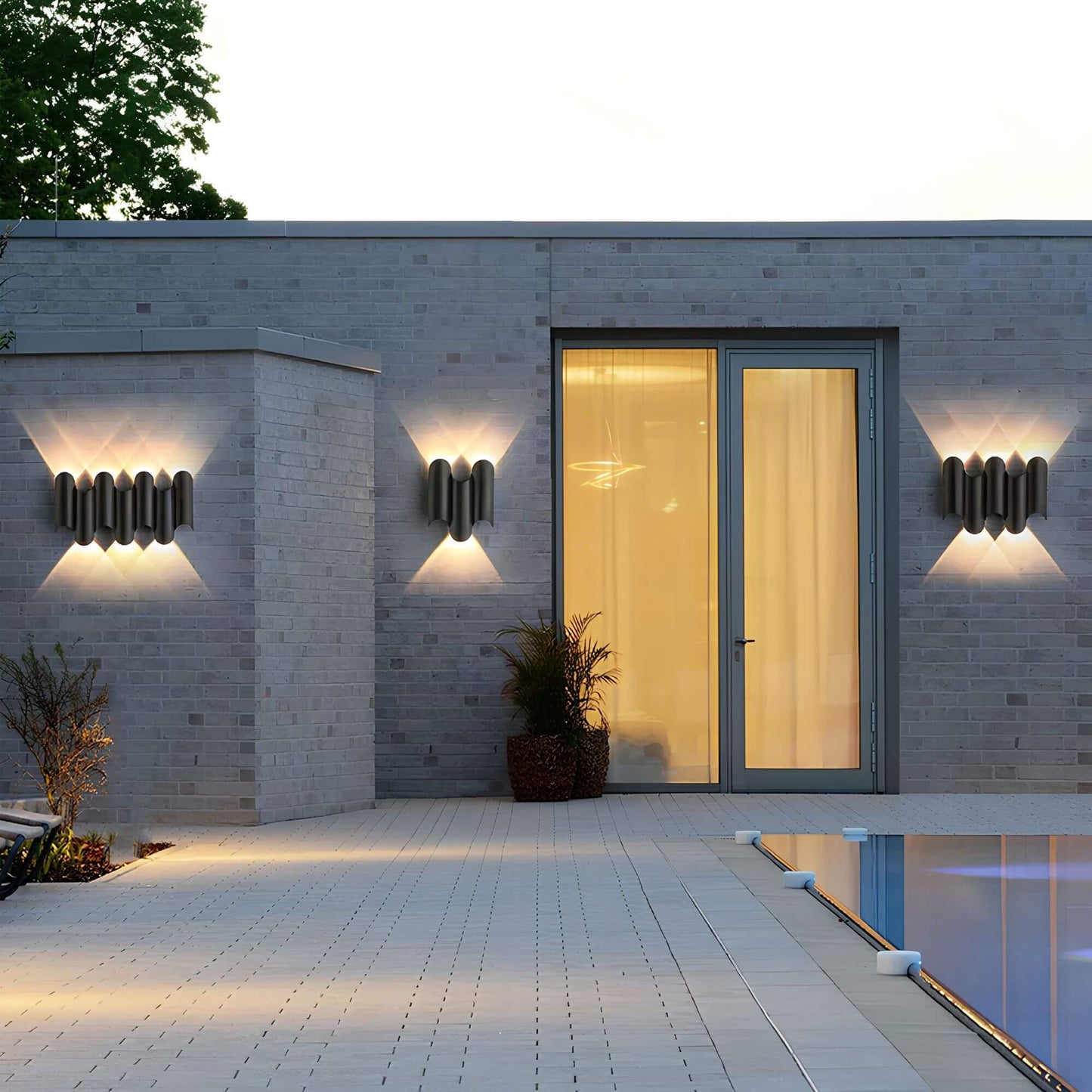 Brehn | Aluminium Wandlampe