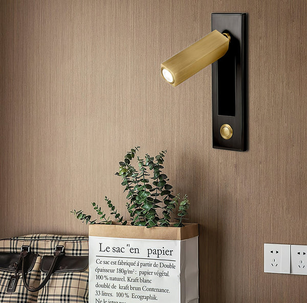 Minimalistische LED-Wandlampe – Moderne Wandleuchte mit schlichtem Design für Innenräume | Brehn