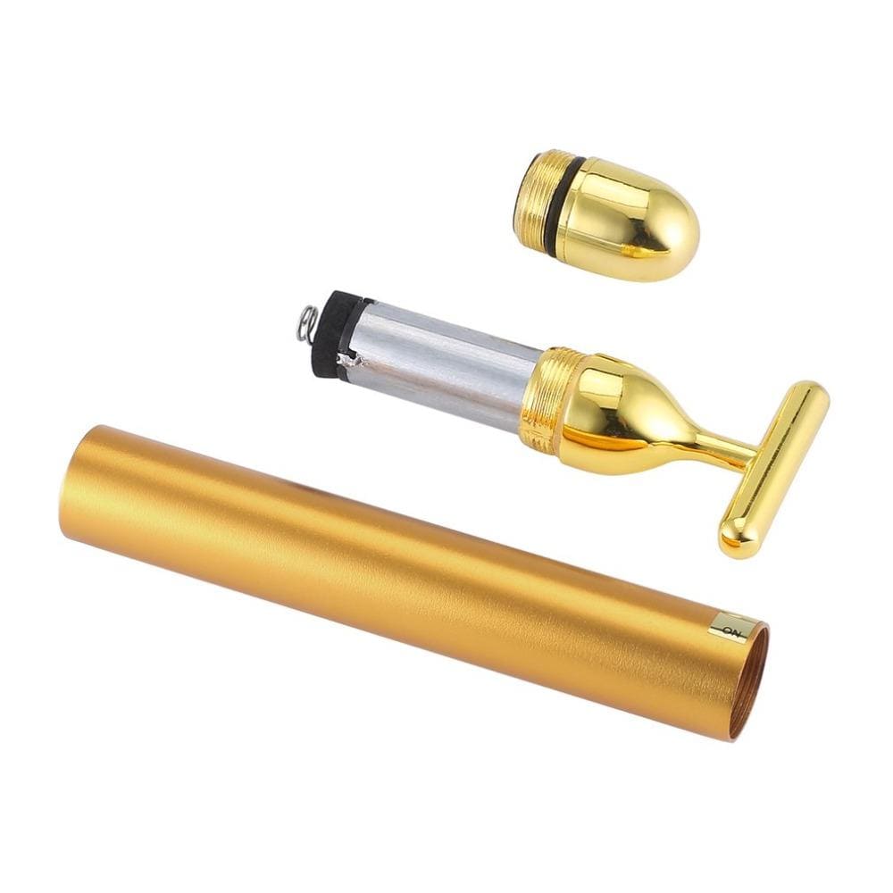 Gesicht T-Bar Gold-Massager | Brehn