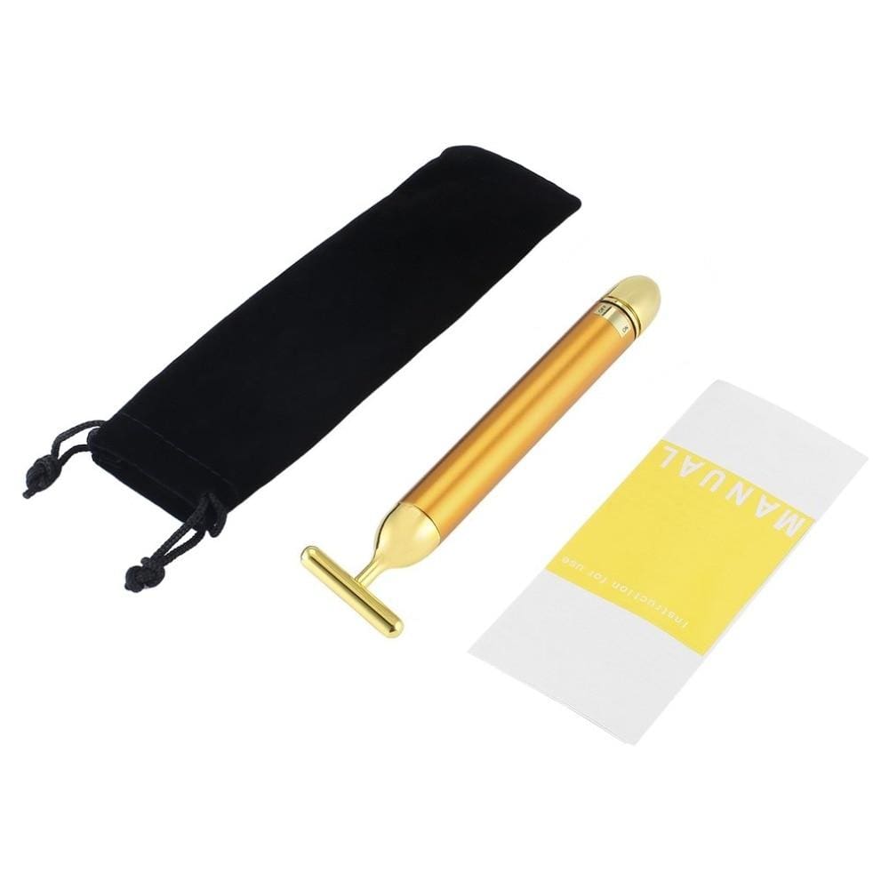 Gesicht T-Bar Gold-Massager | Brehn
