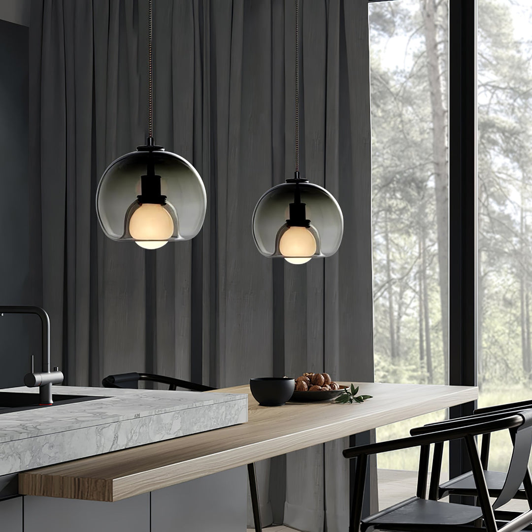 Brehn | ÉclatPure Pendelleuchte - Minimalistische LED-Pendelleuchte für stilvolle Räume