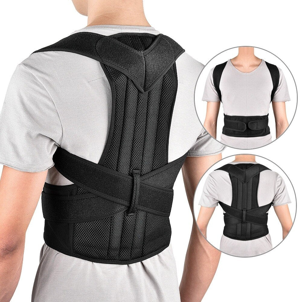 Brehn | Ergonomisches Rückenhaltungstraininggerät mit Verstellung – Unterstützt eine gesunde Haltung