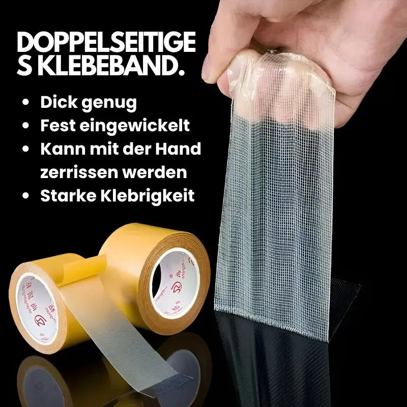 Extra stark, wasserdicht, doppelseitiges Klebeband für den Heimgebrauch