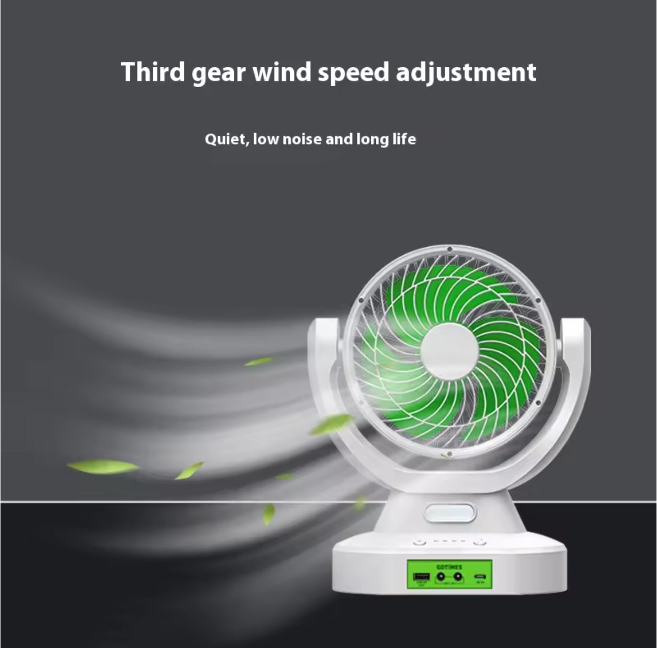 Solar Fan Mit Multifunktion Licht | Brehn