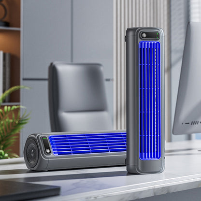 Tragbarer Klimaventilator mit Wandhalterung
