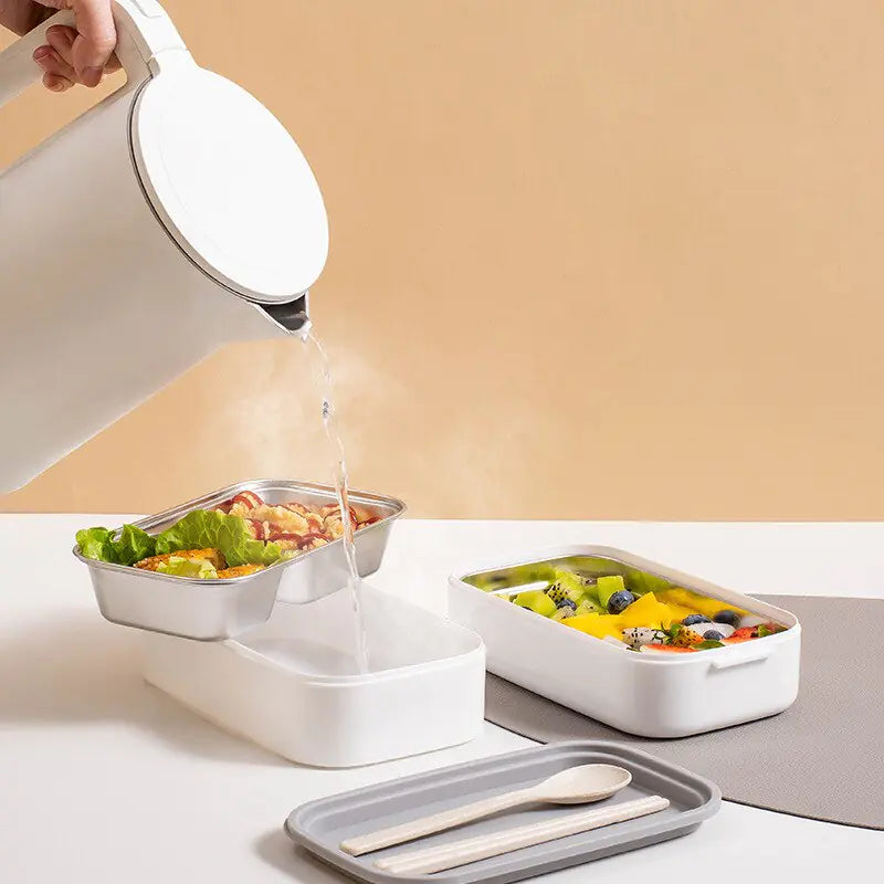 Brehn | 2-lagige Edelstahl Bento Lunchbox - MealMate