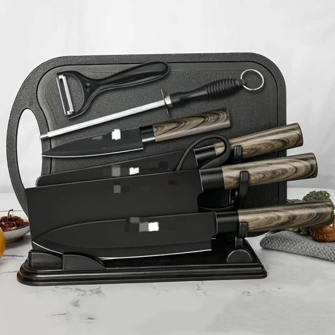 7-teiliges Kochmesserset