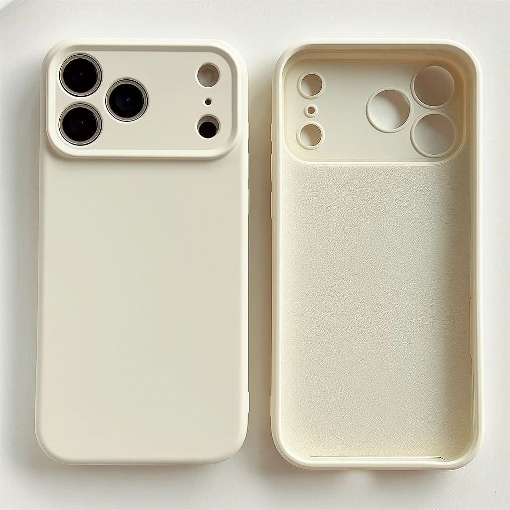 Farbenfrohe, stoßfeste Silikonhülle für die iPhone 16 & 17 Serie