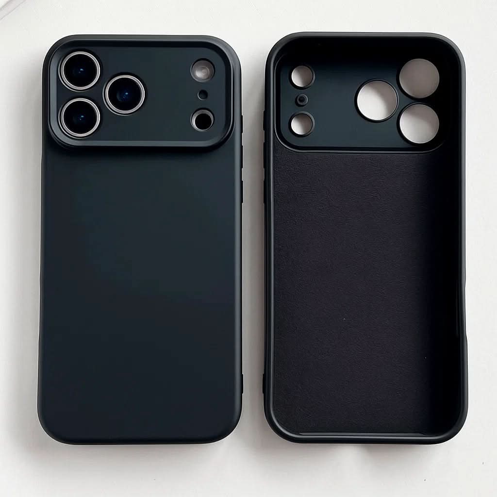 Farbenfrohe, stoßfeste Silikonhülle für die iPhone 16 & 17 Serie