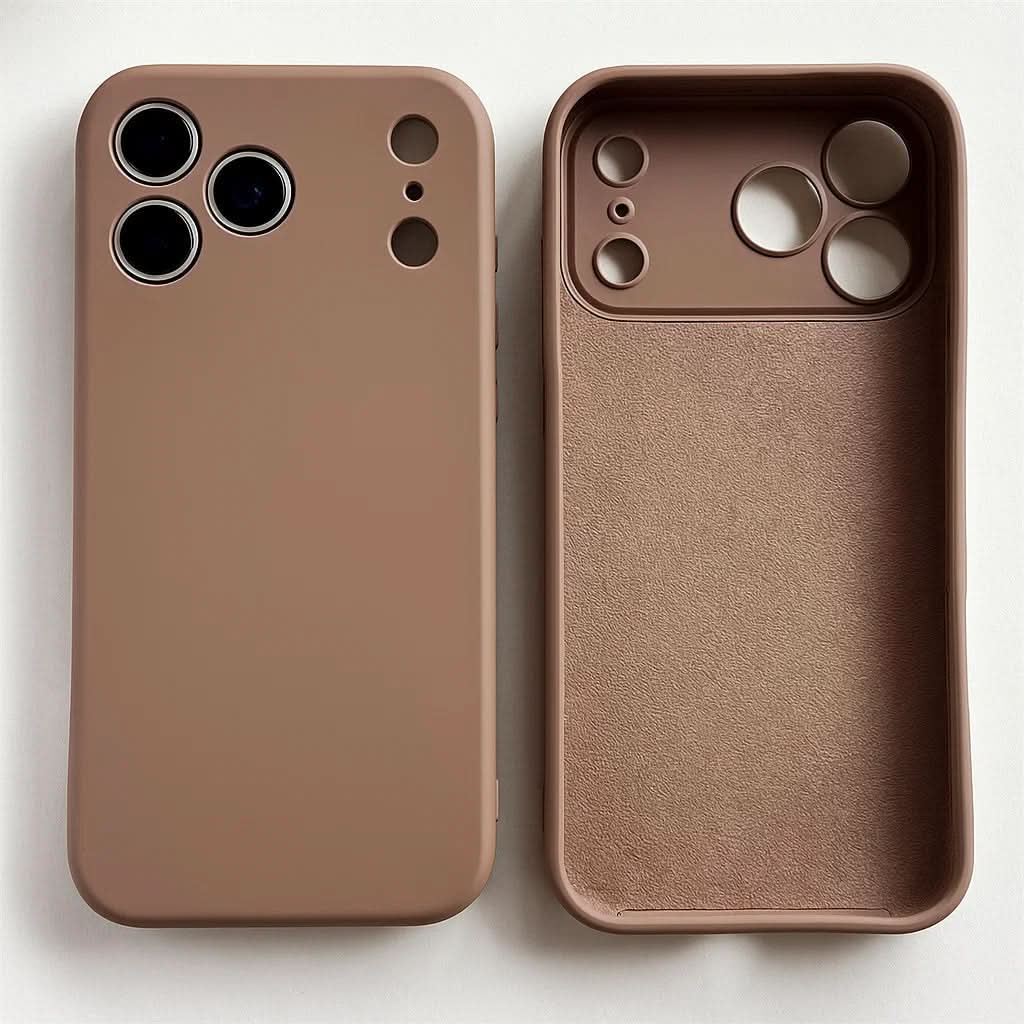 Farbenfrohe, stoßfeste Silikonhülle für die iPhone 16 & 17 Serie