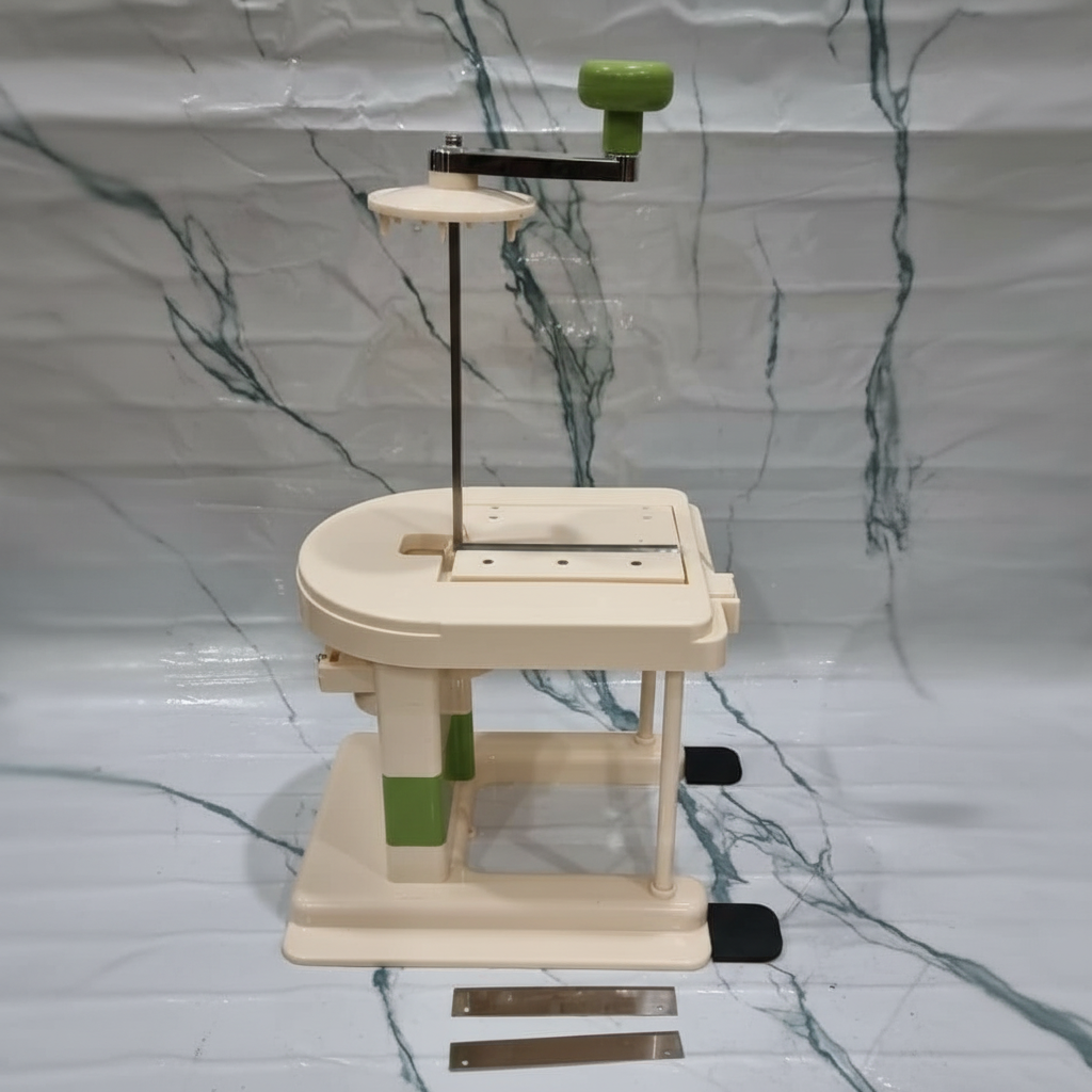 Brehn | Manueller Hochleistungs-Krautschneider | Verstellbare Edelstahlklingen | Ergonomischer Gemüsehobel für Kohl & Sauerkraut | Effiziente Küchenreibe