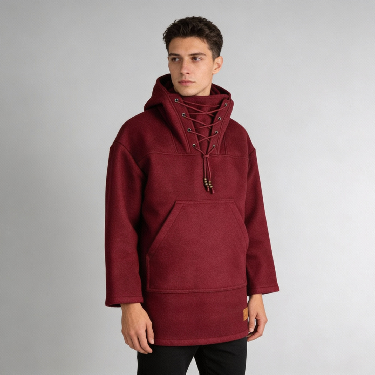 Boreal Windrak Woolanorak Jacke | 650 g/m² schwere Wolle | 28 µm windabweisende Oberbekleidung | Technischer Jagd- und Expeditions-Smock