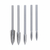 Brehn | 5-tlg. Holzschnitz- & Gravur-Bohrer Set | Hochgeschwindigkeitsstahl (HSS) | 3mm Universalschaft | Präzisionsfräser für Holz, Acryl & PVC | Professionelles DIY-Zubehör