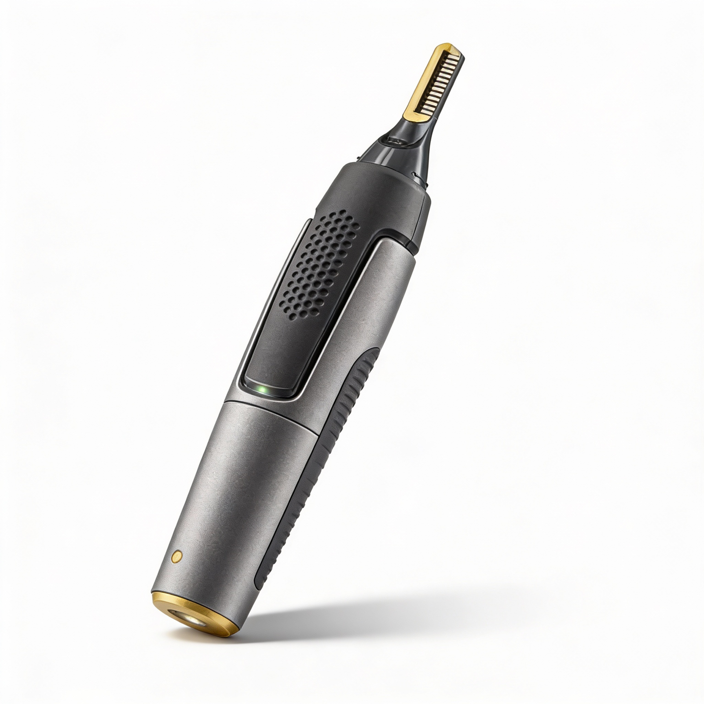 Brehn | Professional Ultradünner Präzisionstrimmer | Titan-Edelstahl-Klingen | Integriertes LED-Licht | Mikro-Oszillations-Technologie | Für Nase, Ohren & Konturen