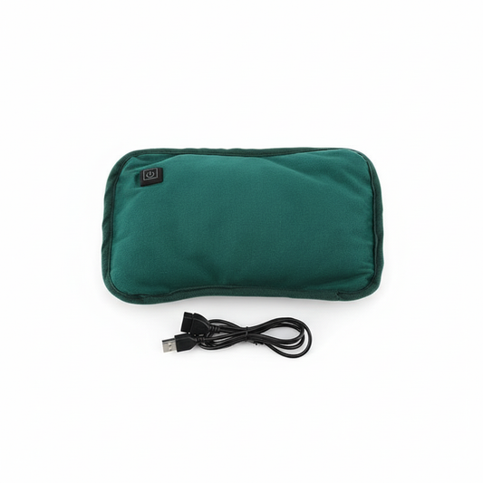 Brehn | Tragbares Graphen-Heizkissen | USB-Wiederaufladbar | 3 Temperaturstufen | Ergonomischer Hand- & Bauchwärmer | Inkl. intelligenter Abschaltautomatik