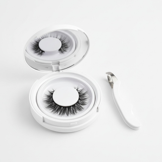 Brehn | Professional Magnet-Wimpern-Set | Kleberfrei & Wiederverwendbar | 3D-Volumen-Effekt | Inkl. Präzisions-Applikator | Wind- & Wasserfest | Hypoallergen