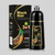 Brehn | Black Hair Dye Shampoo | 3-in-1 Ayurveda-Formel: Färben, Pflegen & Reinigen | Natürliche Grauhaarabdeckung in 5 Minuten | Ammoniakfrei & Schonend