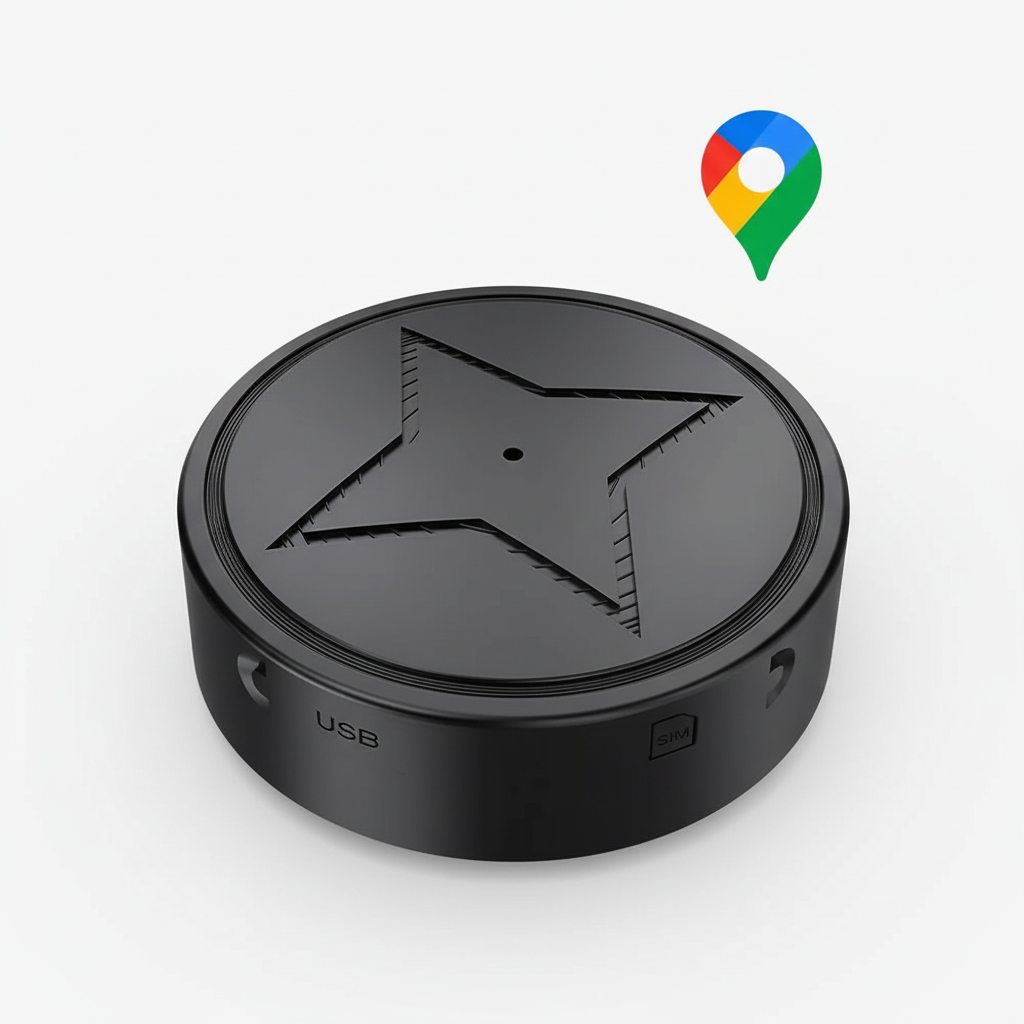 Brehn | MiniTrack Magnetischer GPS-Tracker | Echtzeit-Ortung via App | Starker Neodym-Magnet | Wasserdicht & Diskret | Lange Standby-Zeit | Diebstahlschutz für Fahrzeuge & Wertsachen
