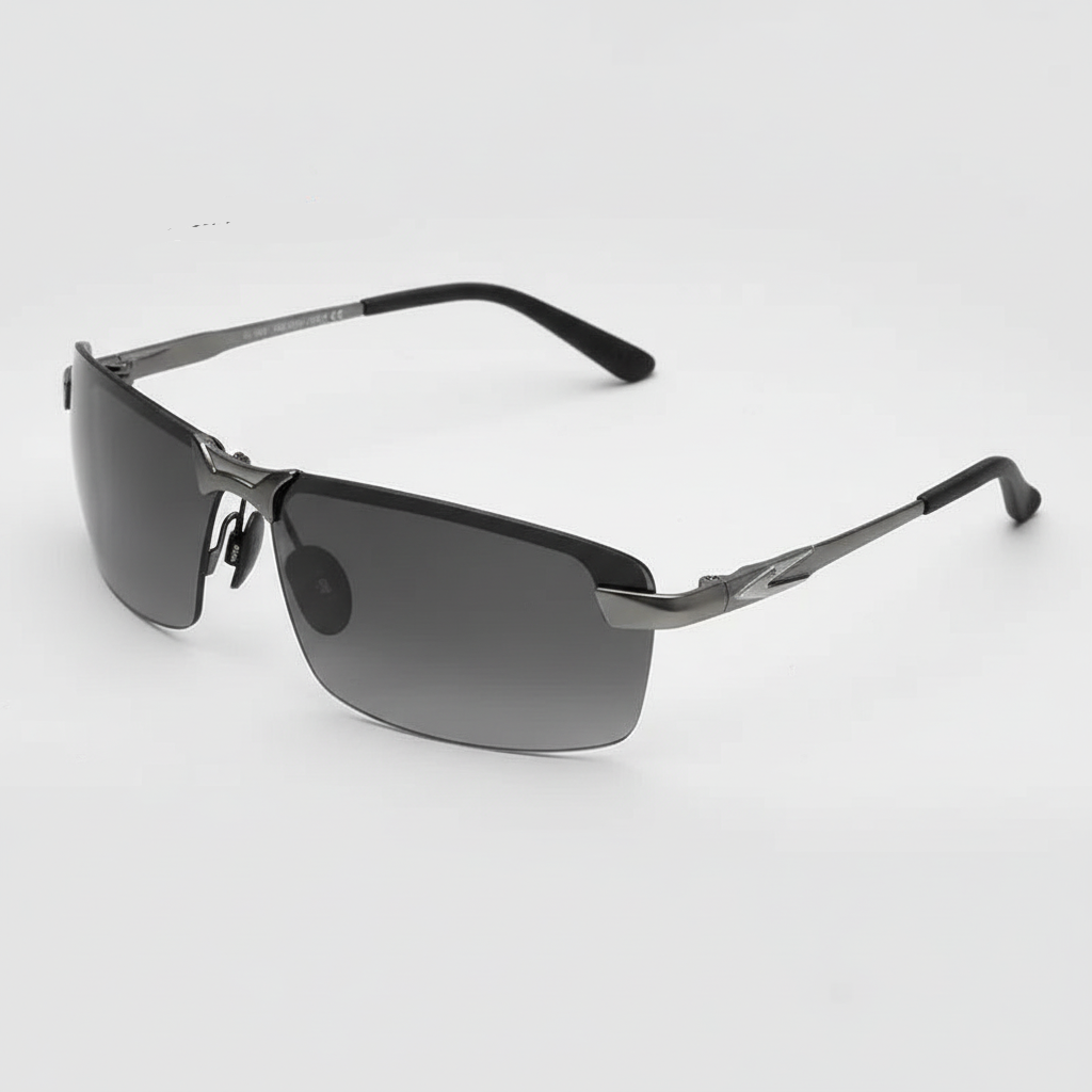 Brehn | Polarisierte Photochrome Sonnenbrille | UV400 Schutz | Automatische Lichtanpassung (Tag & Nacht) | Intelligente Blendreduktion für Autofahrer & Outdoor