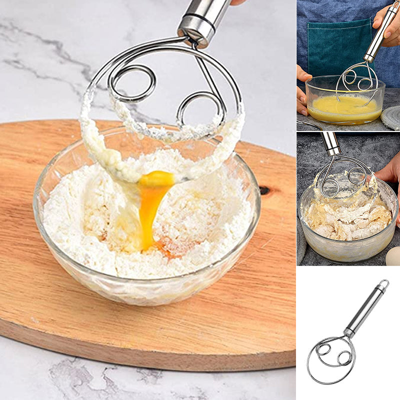 Edelstahl Magischer Teigschneebesen | Brehn