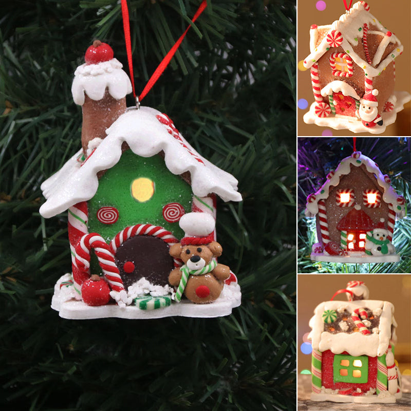 Brehn | Weiches Ton LED Leuchtendes Weihnachtshaus