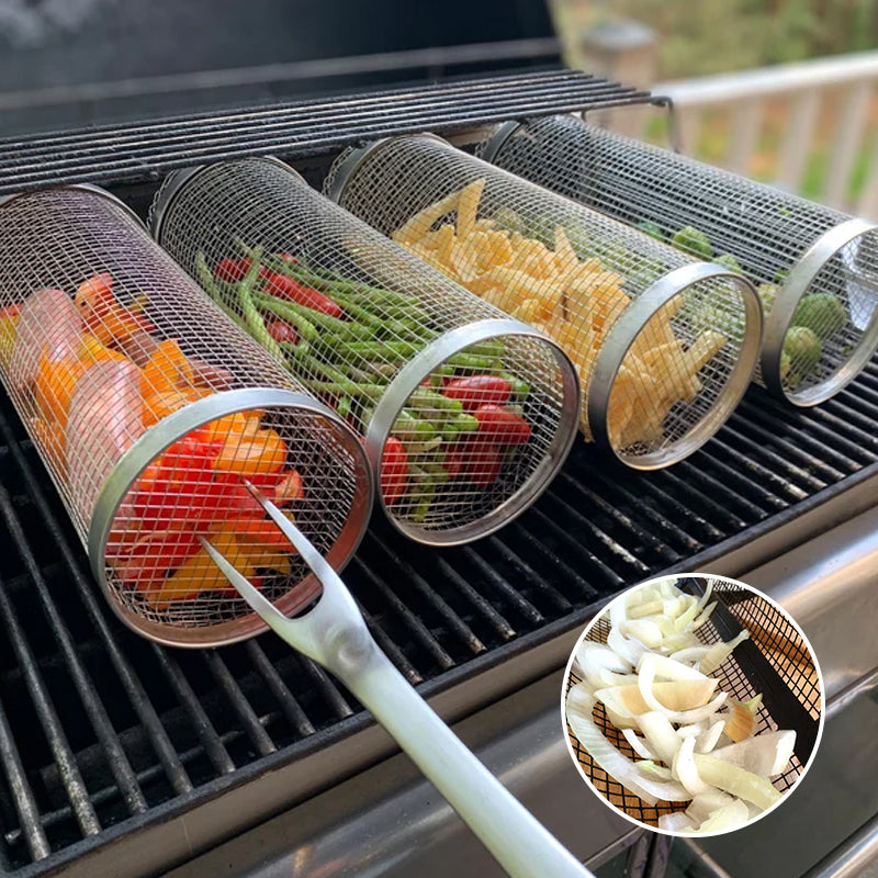 Zylindrischer Grillkorb | Brehn