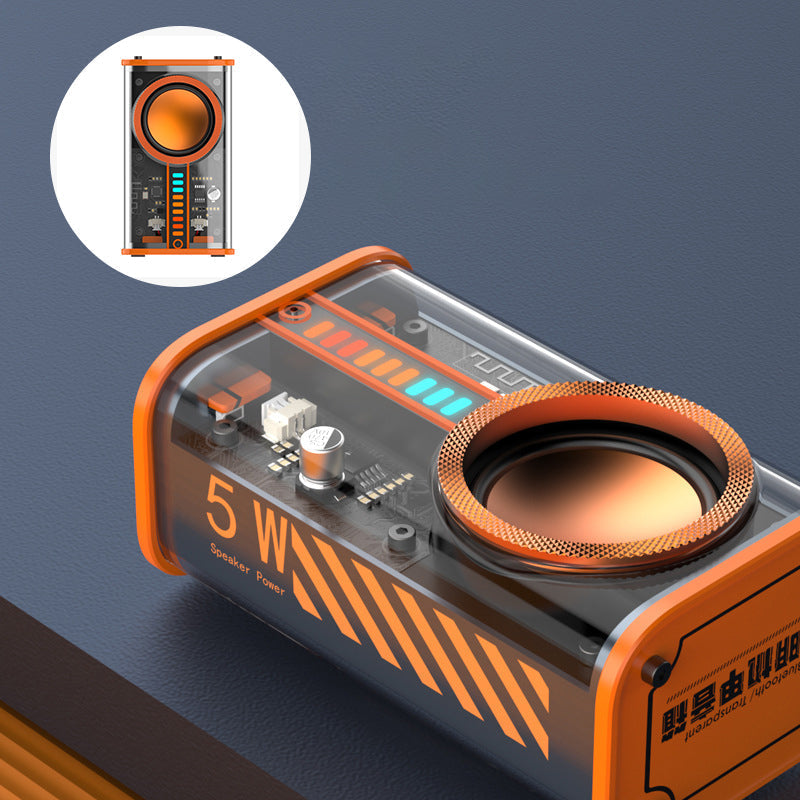 Transparente drahtlose Mecha Bluetooth-Lautsprecher | Brehn