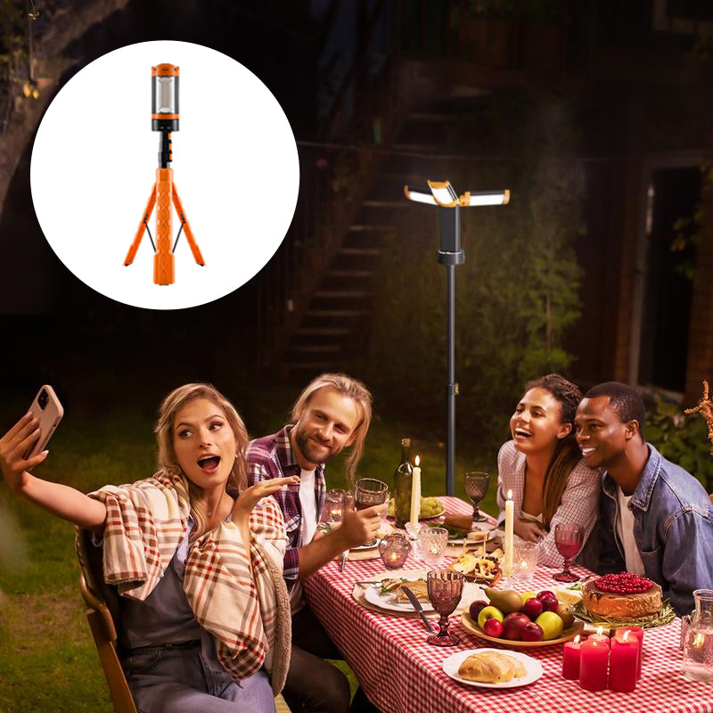 Brehn | Wiederaufladbare Campinglampe mit Ständer