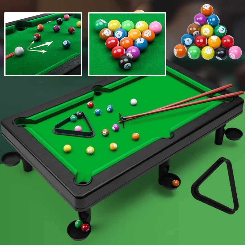 Mini-Billardtisch-Set
