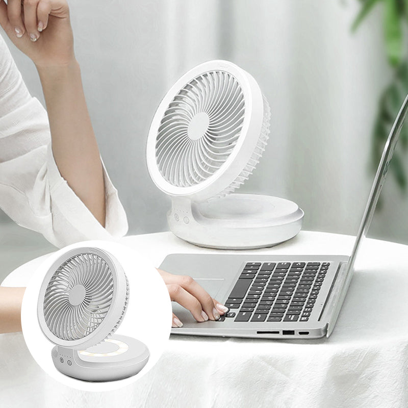 Klappbarer Tischventilator