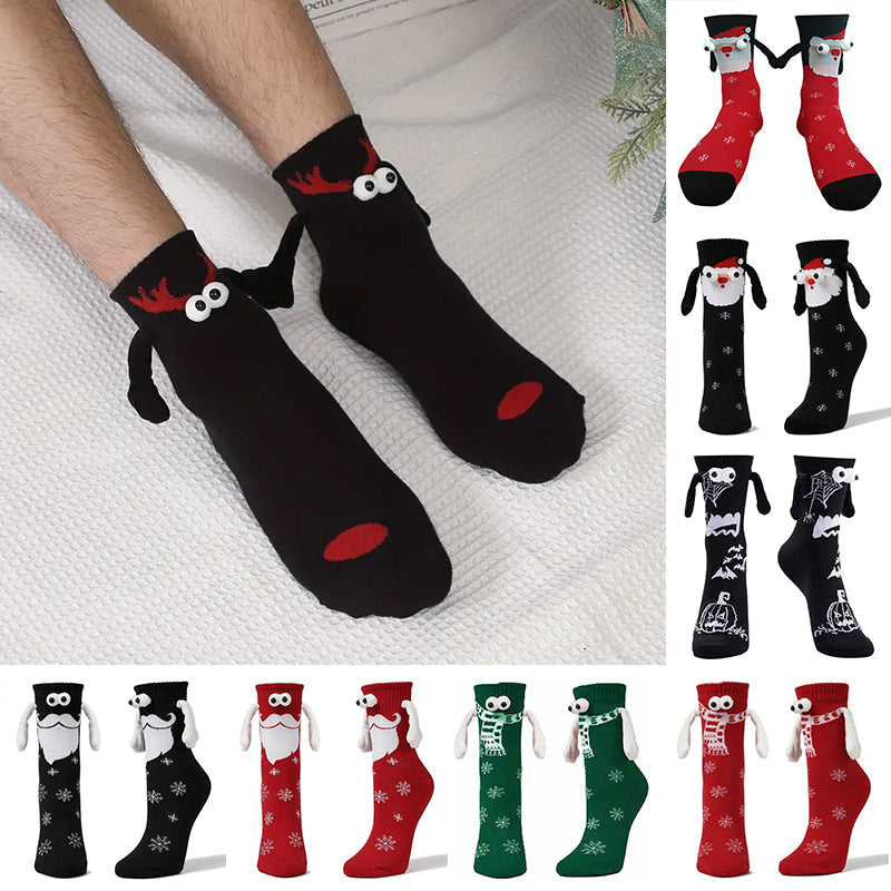 Brehn | Magnetische Socken Winteredition Paar Hand in Hand Socken