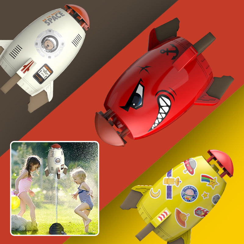 Sommer Spielzeug Raketen Sprinkler für den Außenbereich | Brehn
