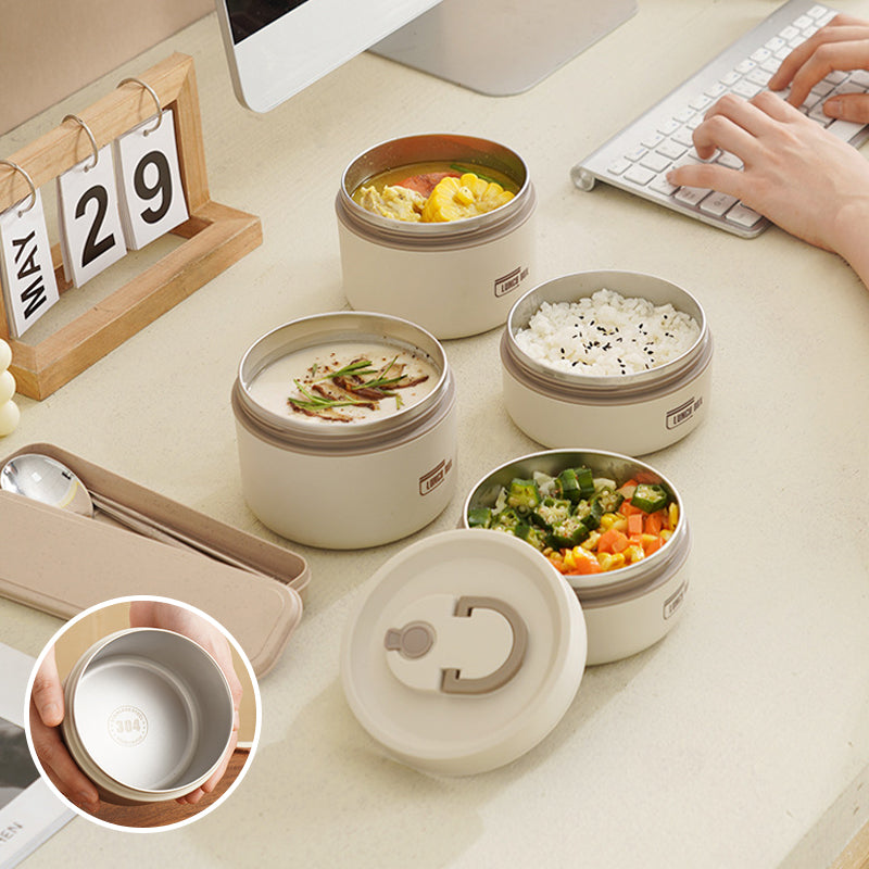 Edelstahl tragbare isolierte Lunchbox | Brehn