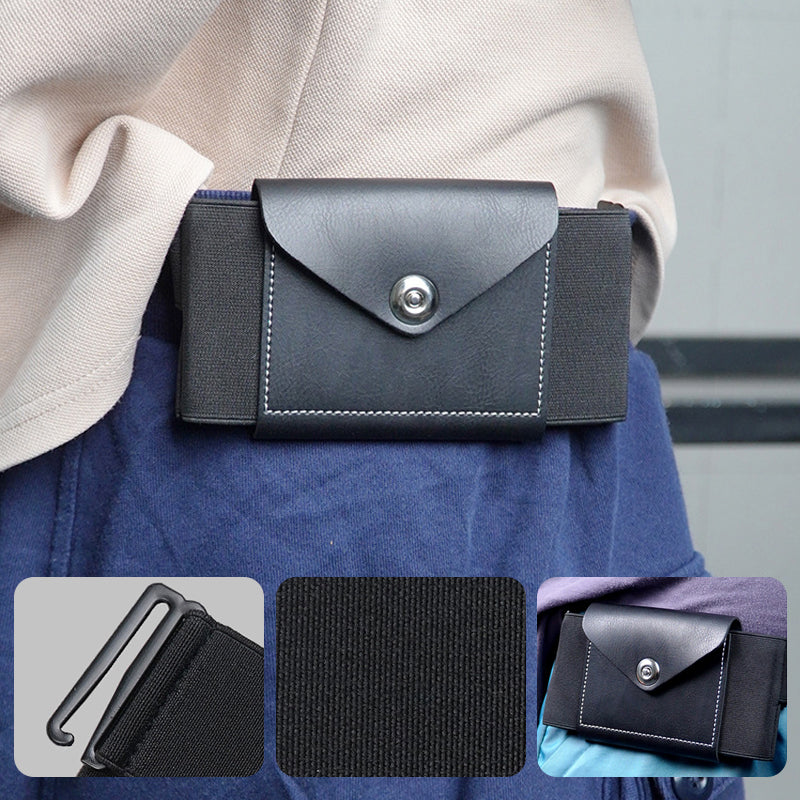 Unsichtbare, diebstahlsichere Stretch-Bauchtasche