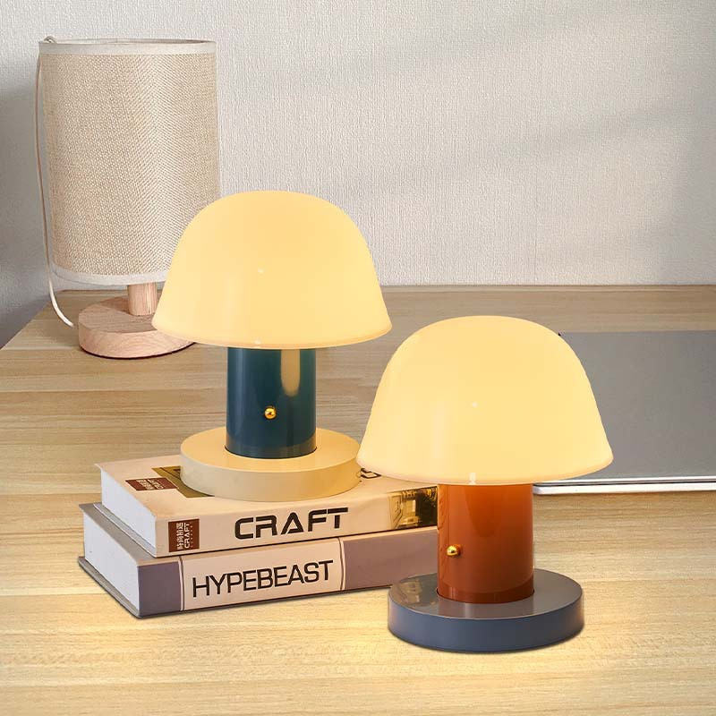 Brehn | NatureGlow Lampe - Moderne Pilz Tischlampe