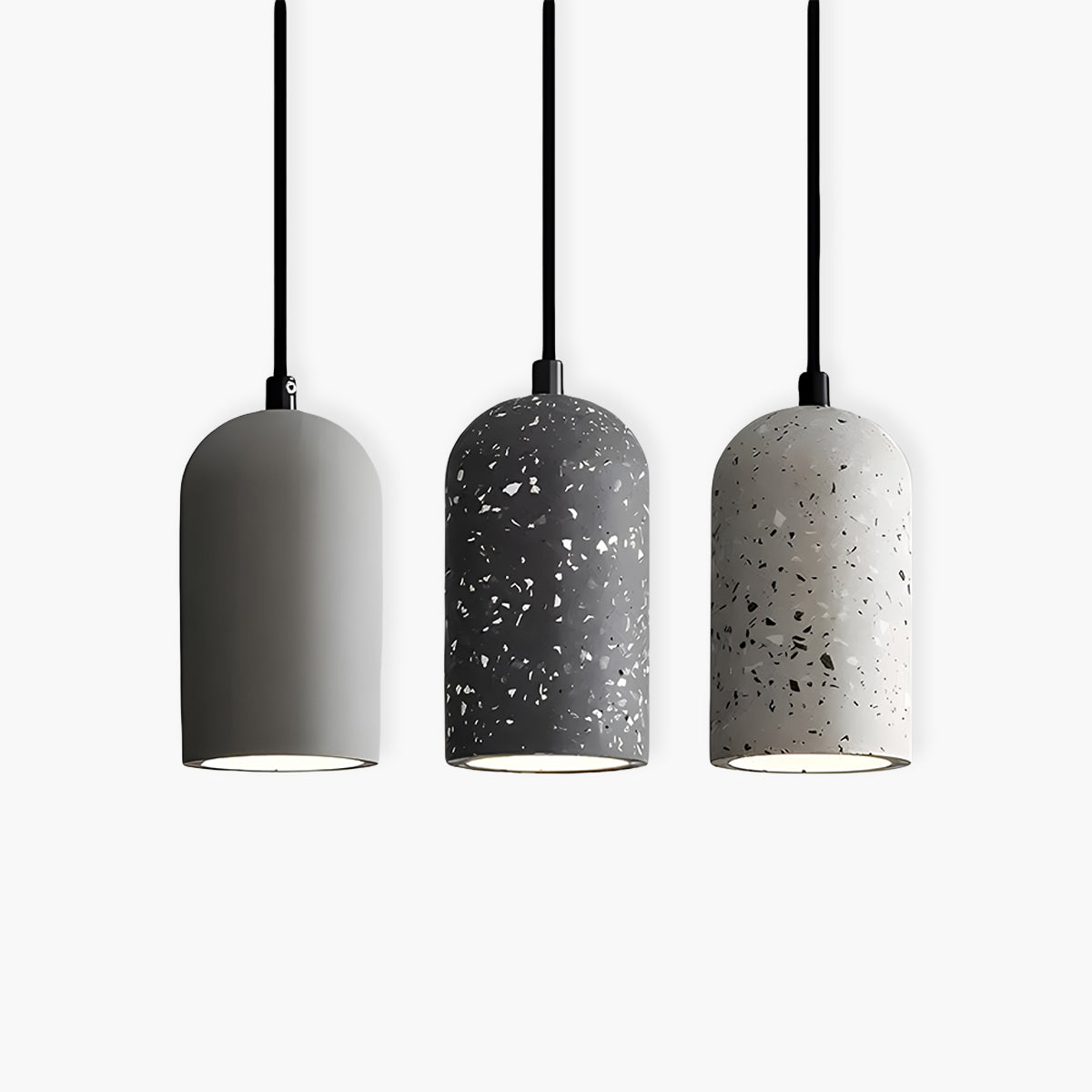 Brehn | UrbanGlow Lampe - Industrielle Beton Pendelleuchte für modernes Interieur