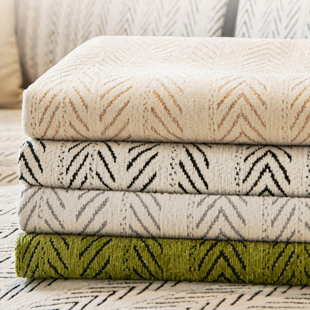 Klassischer Retro Stretch Chenille Sofabezug Vollschutz | Brehn