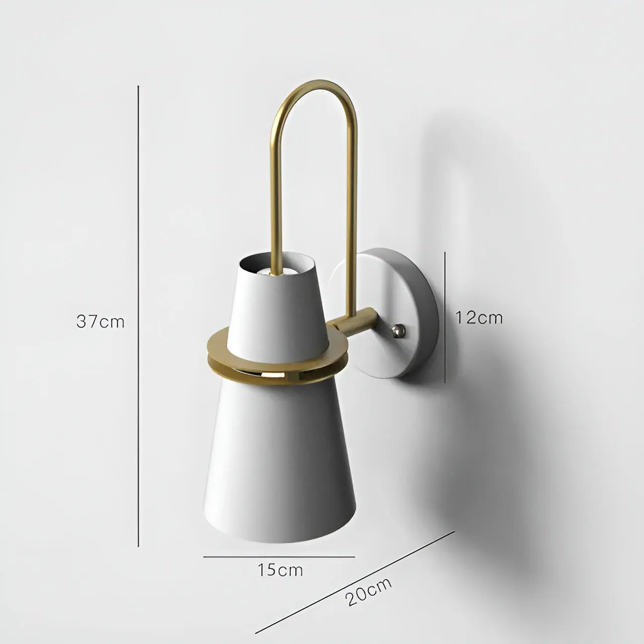 Brehn | Macaron LED Wandleuchte - Stylische Wandleuchte für modernes Interieur