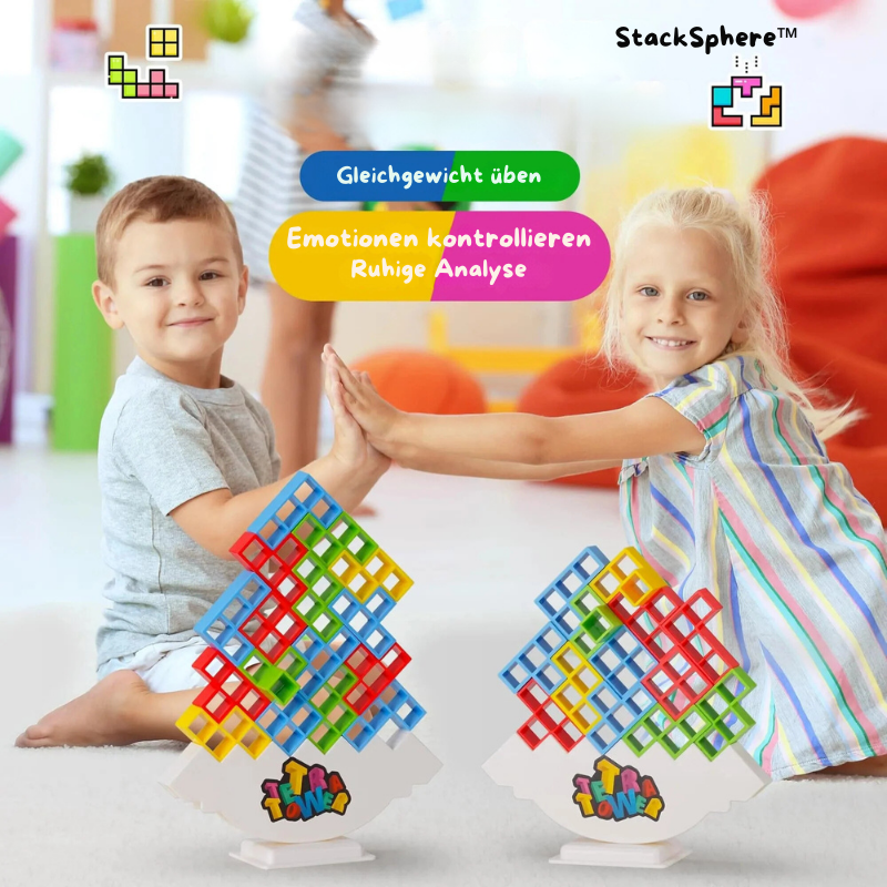 Brehn | StackSphere™ Konstruktionsspielzeug fördert Kreativität und Geschicklichkeit