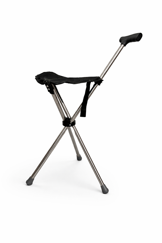 2-in-1 Gehstock mit Sitz | Brehn