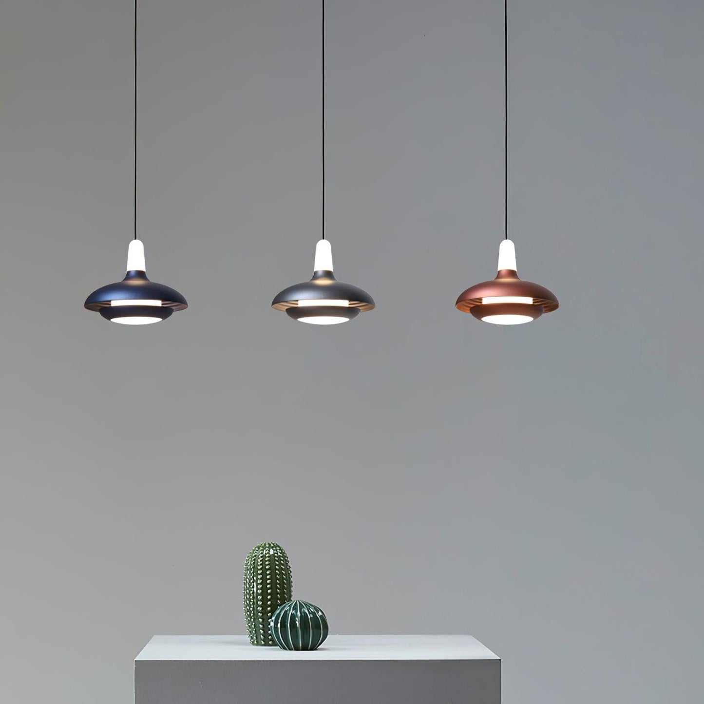 Brehn | SoleilTropical Lampe - Modern Minimalistische LED Pendelleuchte
