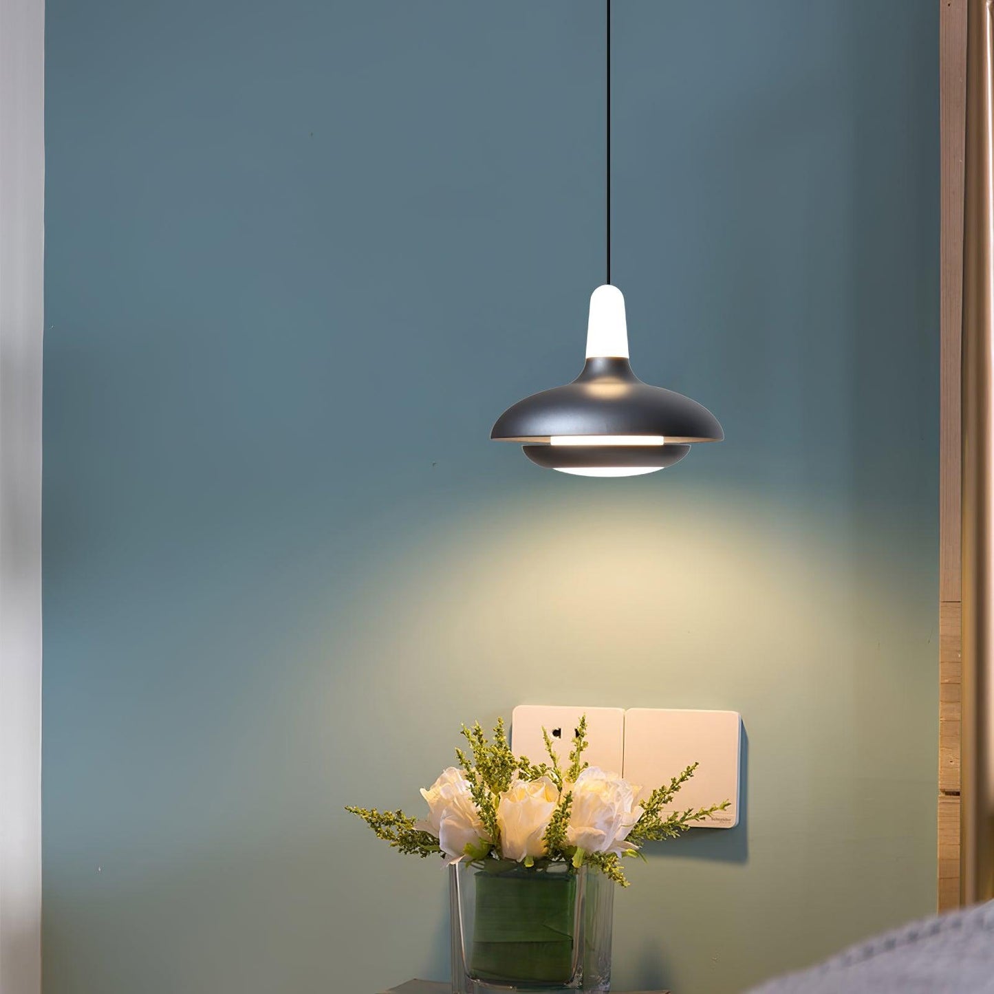 Brehn | SoleilTropical Lampe - Modern Minimalistische LED Pendelleuchte