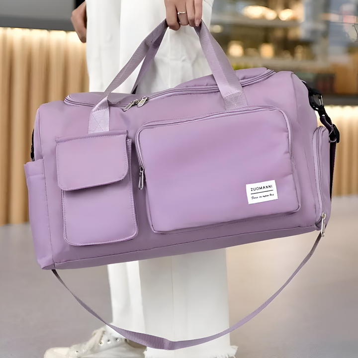Wasserdichte Reisetasche mit Schuhfach – Leichte Wochenendtasche mit viel Stauraum | Brehn