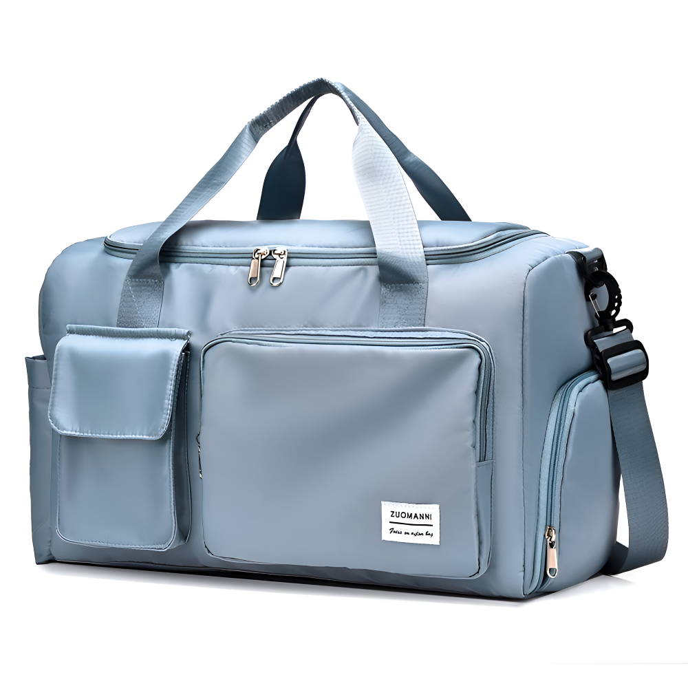 Wasserdichte Reisetasche mit Schuhfach – Leichte Wochenendtasche mit viel Stauraum | Brehn
