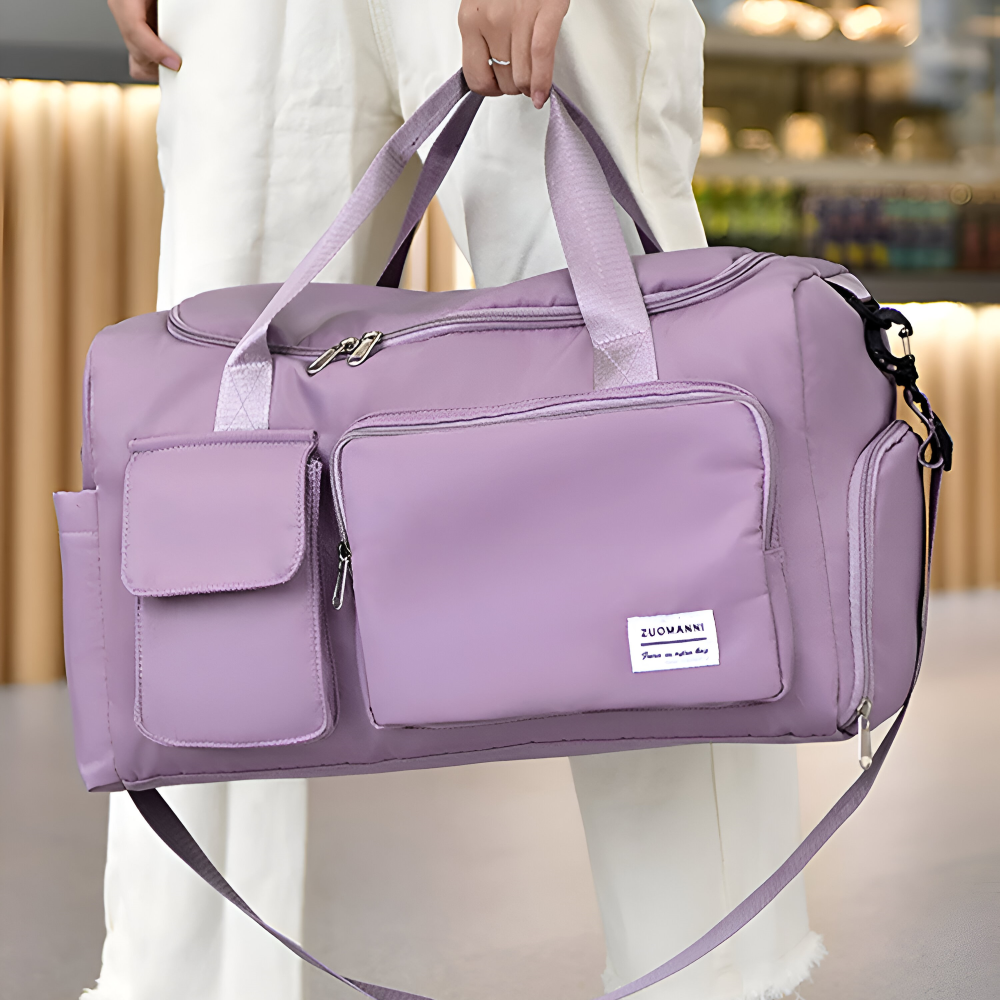 Wasserdichte Reisetasche mit Schuhfach – Leichte Wochenendtasche mit viel Stauraum | Brehn