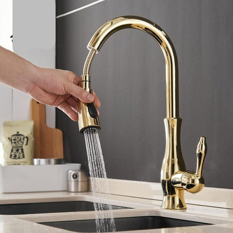 Brehn | SinkFlow ausziehbare Küchenarmaturen für moderne Küchen