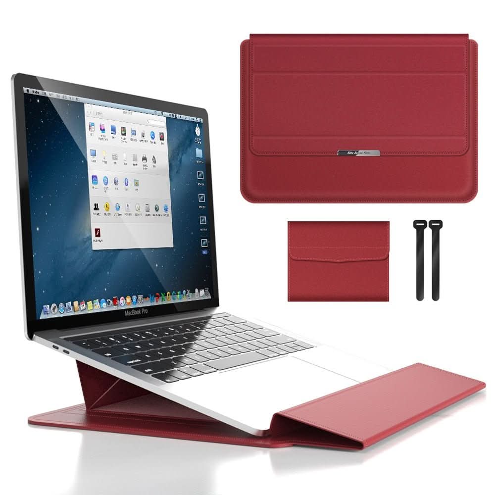 Wasserabweisende Laptoptasche mit Standfunktion und Stoßschutz